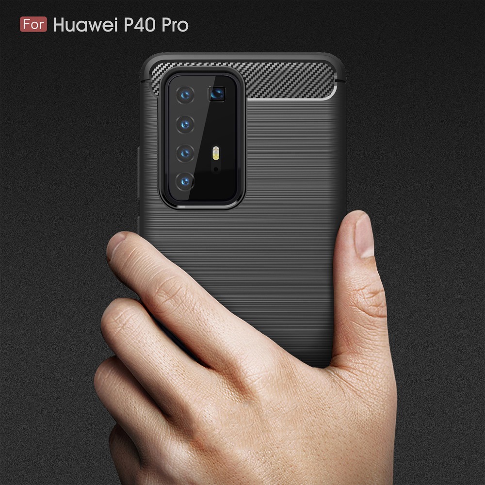 کاور فیبر کربن گوشی Huawei P40 Pro
